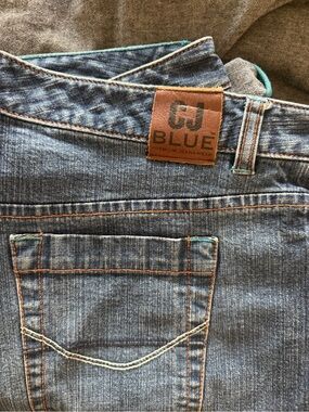 CJ Blue Women's Cropped Ankle Jeans in Blue Denim